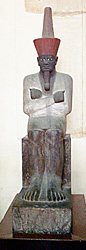 Bildquelle: Peter Funk, Pharao Mentuhotep mit der Roten Krone