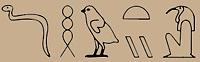 Hieroglyphen